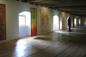 Ausstellungsraum Schüttkasten Primmersdorf